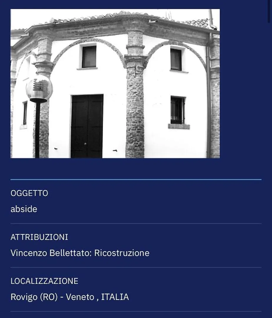 Appartamento Chiesetta Abside Ex Seminario -Apartment Rovigo
